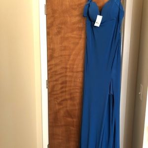 Royal blue PGLAM prom/event dress